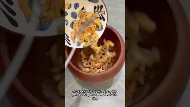 🍲 Tôm khô nấu bí xanh｜干しエビと冬瓜のスープ