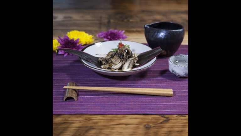 ツンとする香りと味を楽しみたい　舞茸の山葵（わさび）和え ｜和食のレシピ集