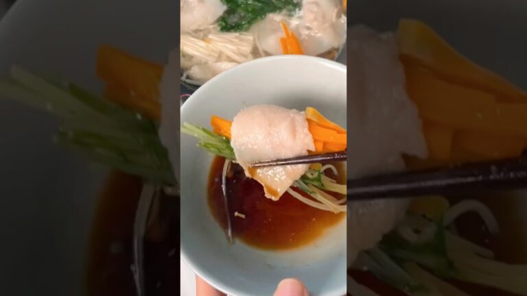 【簡単鍋レシピ】ポン酢で食べる激ウマ肉巻き野菜鍋#shorts #簡単レシピ #料理