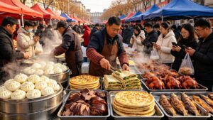 中国北方城市街头美食大合集，无与伦比美食体验！