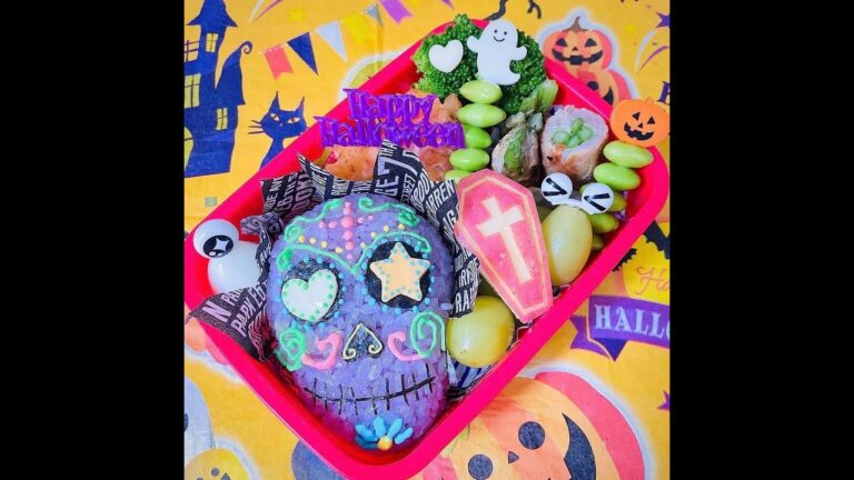 【キャラ弁】ハロウィン弁当　Halloween lunchbox  #shorts