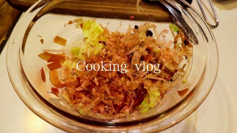 Cooking vlog / 炒飯の晩ごはん / 豚肉とニラもやしの生姜スタミナ炒めの献立 / 夏を待つ台所