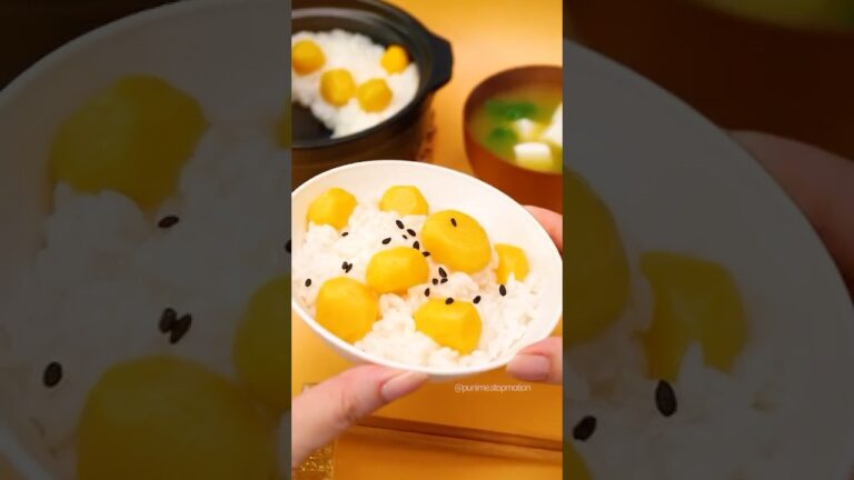 食欲の秋！ニセモノ栗ごはん🌰🍂