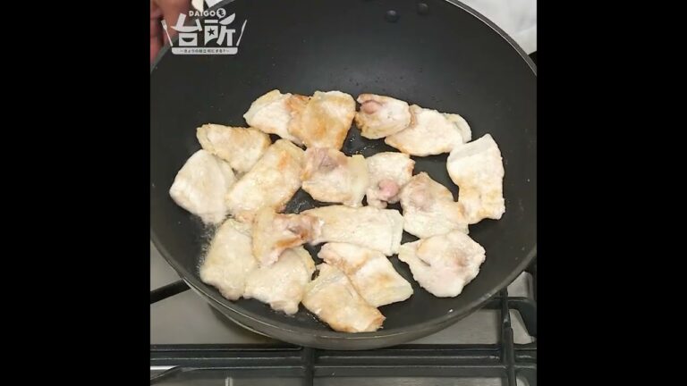 【DAIGOも台所】黒酢の酢豚｜薄切り肉でカンタン◎