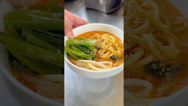 麻婆豆腐の素de簡単な坦々麺