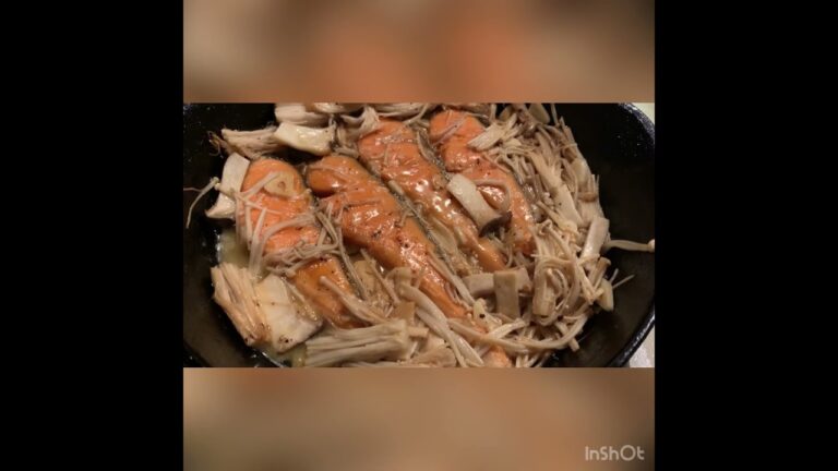 鮭のバター醤油ソテーです。　#japan #food