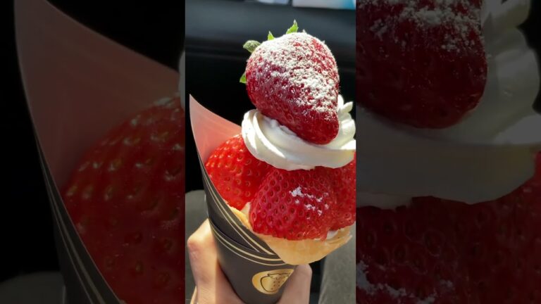 スカイベリー🍓いちごクレープ＃スカイベリー＃いちごクレープ＃short