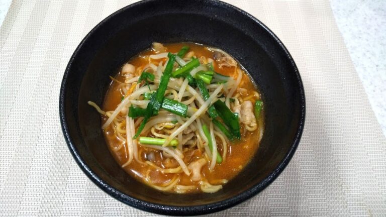 豚キムチ 煮込みラーメン 2022.11.9放送