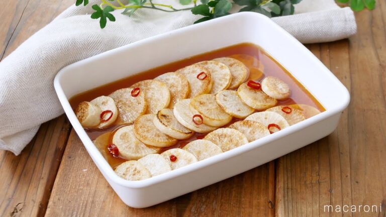 【大根の焼き浸し】ぺろっと食べれちゃう！大根の消費にもおすすめ♪｜macaroni（マカロニ）