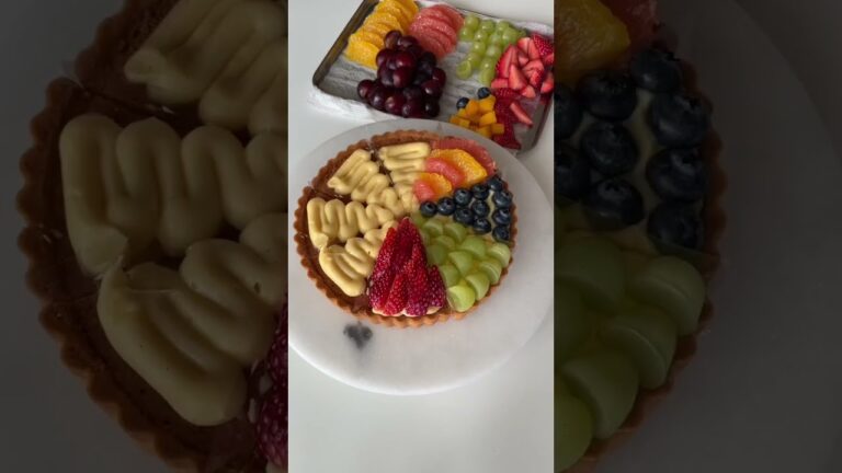 めっちゃ贅沢なタルト作った 🥧
