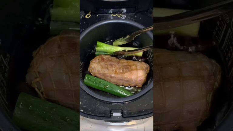 炊飯器でチャーシュー作ってみた #炊飯器