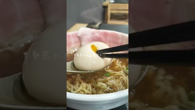 『チャーシュー丼サービス』クーポンあり！人気ラーメン店「醤油らーめんピース」🍜大阪本町 #shorts #ramen