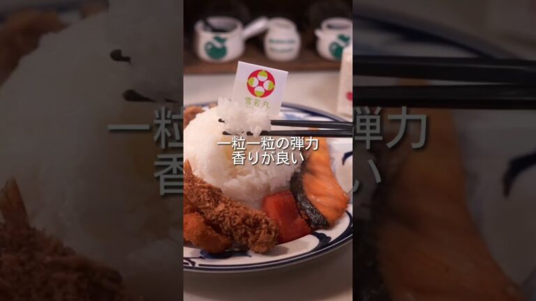 大人は自由だ‼︎雪若丸で作る大人様ランチ#shorts #雪若丸#雪若丸でワンプレートごはん