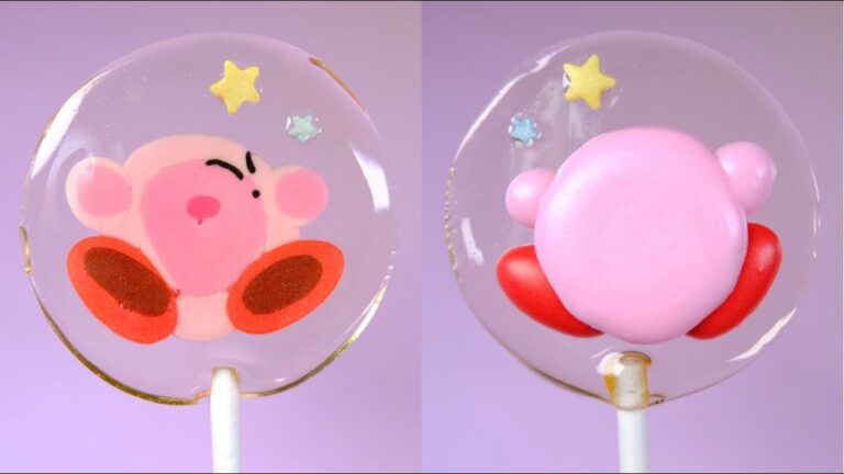 いてっ！カービィのリバーシブルぺろぺろキャンディ🍭　#shorts