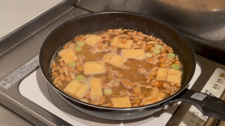 簡単！なめこの味噌汁の作り方