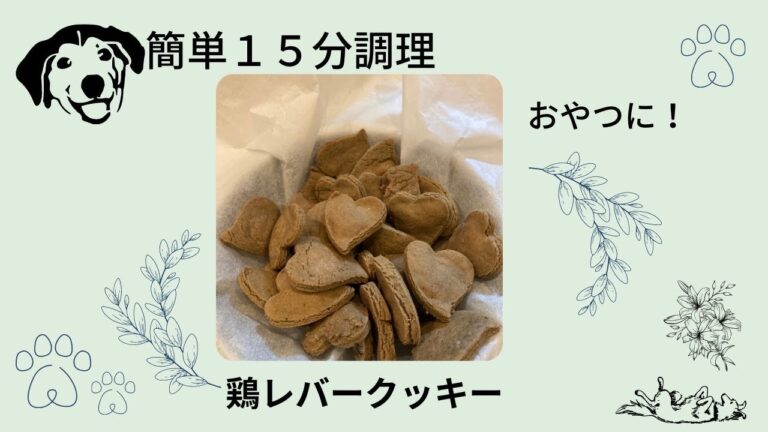 【鳥レバークッキー】
