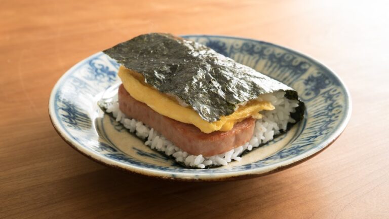 「ポーク玉子おにぎり」の作り方 | 梶山葉月の伝えていきたい日本の郷土料理