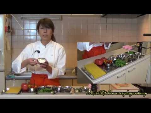 カプレーゼ風フレッシュトマトの冷製パスタ　Muse Kitchen ~everyday cooking~　Vol.1