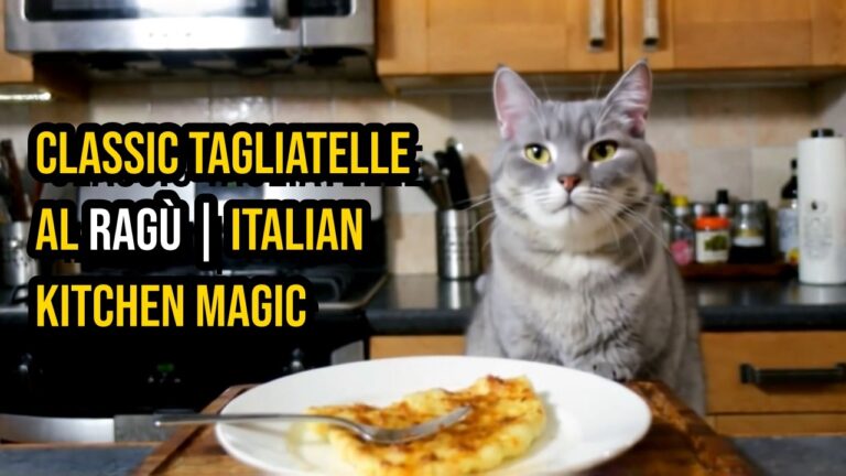 This Cat Reacts to Authentic Bologna Sauce | You've Been Eating It Wrong