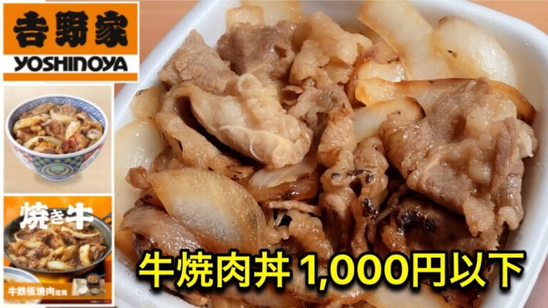 【焼き牛】吉野家「牛焼肉丼」これは旨い！