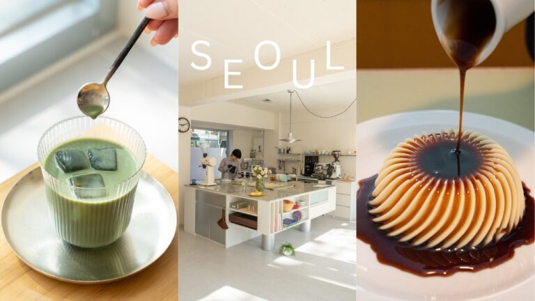 【ソウル旅行6日間(4K)】約40軒の新オープンカフェ,ローカルグルメ,雑貨店巡り | 韓国旅行おすすめコース | 穴場スポットを巡る🍃☕️