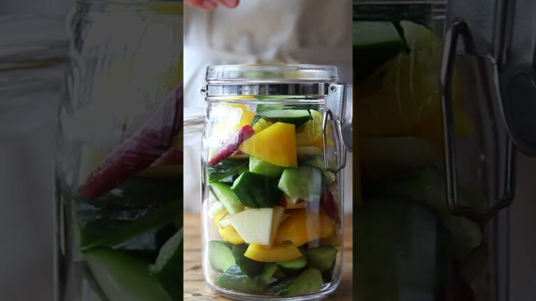 『乳酸菌たっぷり水キムチ』のレシピ・作り方 #shorts #料理 #cooking #手仕事 #腸活
