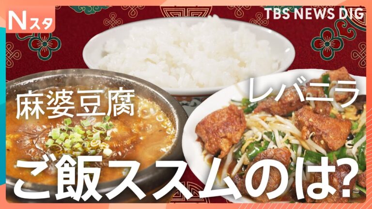 「麻婆豆腐VSレバニラ」 ご飯がススムのはどっち？町中華の人気メニューが激突！肉厚プリプリ絶品レバニラ炒めやシビれる辛さとコクが魅力の麻婆豆腐などが登場【それスタ】｜TBS NEWS DIG
