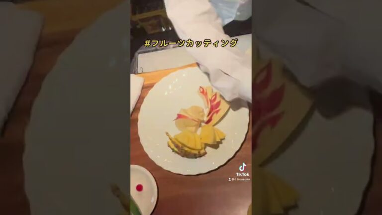 高速フルーツカッティングw