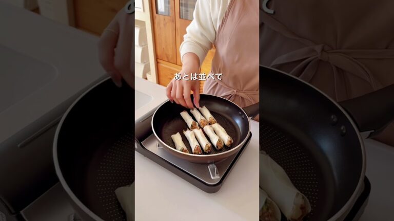“一気に出来る！包まない棒ぎょうざ♪”