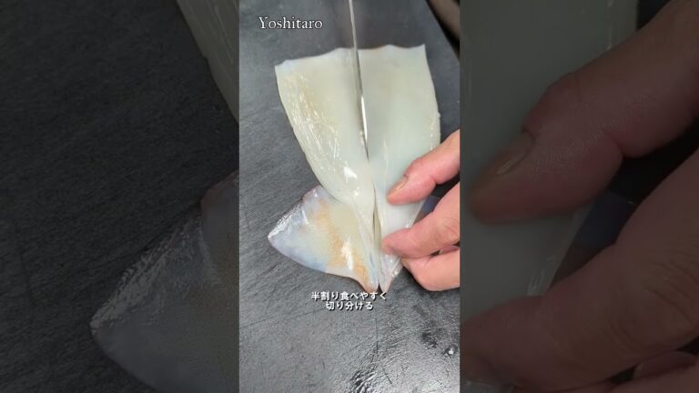 結局これが一番うまい【スルメイカごろバター炒め】肝の旨味を最大限味わう！究極にして最強の酒のアテ#japan #shorts #squid