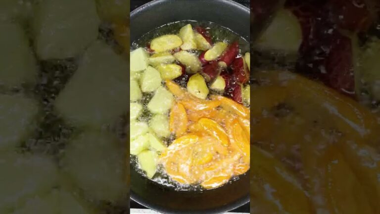 スープカレーの野菜の素揚げ