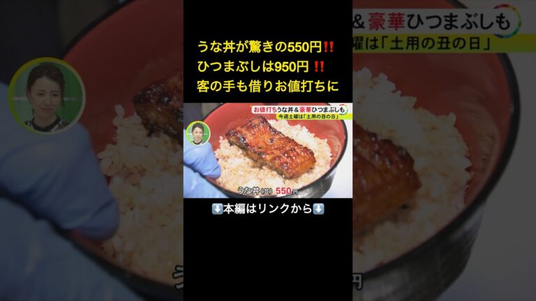 ⬆️本編はリンクから⬆️牛から和菓子まで…もはやウナギだけじゃない『土用の丑の日』多様化の背景には元々の習慣や地元に伝わる風習#shorts