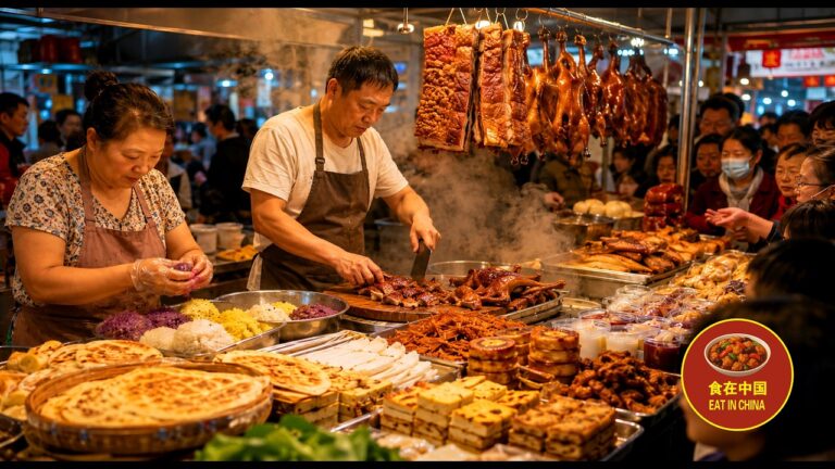 中国云南街头美食合集｜昆明必去篆新农贸市场，一口气吃遍云南烟火味