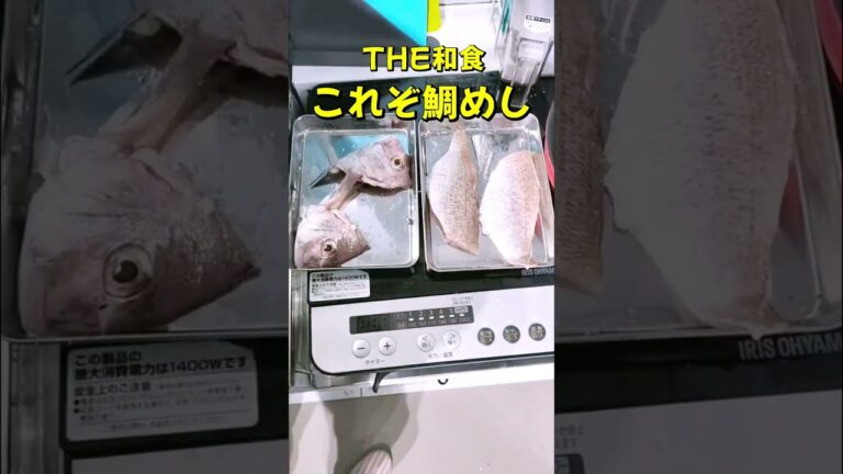 和食の定番 鯛めし A Traditional Japanese Favorite – Tai-meshi (Sea Bream Rice)#shortvideo#japanesefood