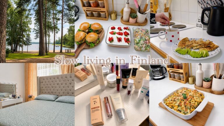 🇫🇮 Daily Life in Finland |cozy Silent Vlog |Home Cooking & Slow Living