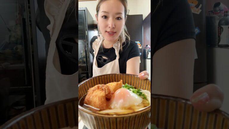 5児ママ〜面倒な日はコレ！鶏天冷やしうどん〜 #おすすめ