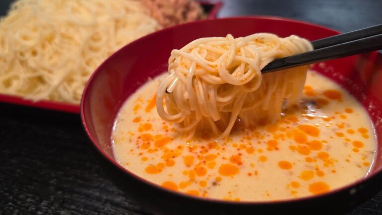 そうめんのイメージがひっくり返る究極のつけ素麺