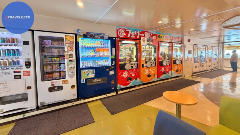 I Tried Japan's 24-Hour Vending Machine Ferry like a Ghost Ship