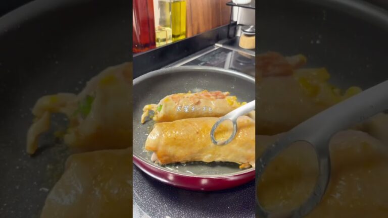 甘辛だれがやみつき！ヤンニャム鶏ロール🧀🍗