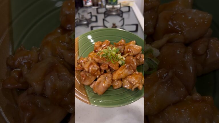 30kg痩せた男が食べている焼き鳥丼の作り方を紹介します！#shorts #short