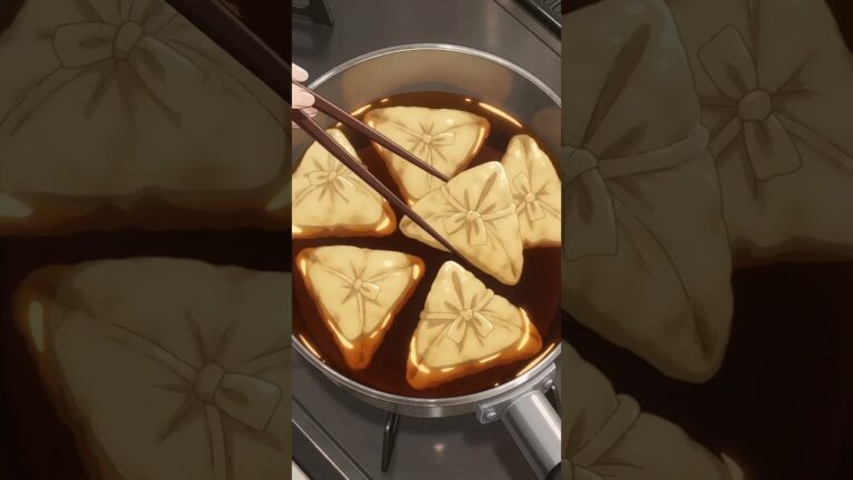 だしが染み染み！きんちゃく卵