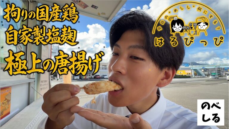 拘りの国産鶏を自家製塩麹に漬けた極上唐揚げが食べられる「はるぴっぴ」さんを突撃取材！