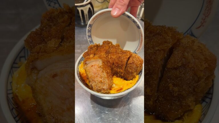 The Most Popular Katsudon in Japan🍚