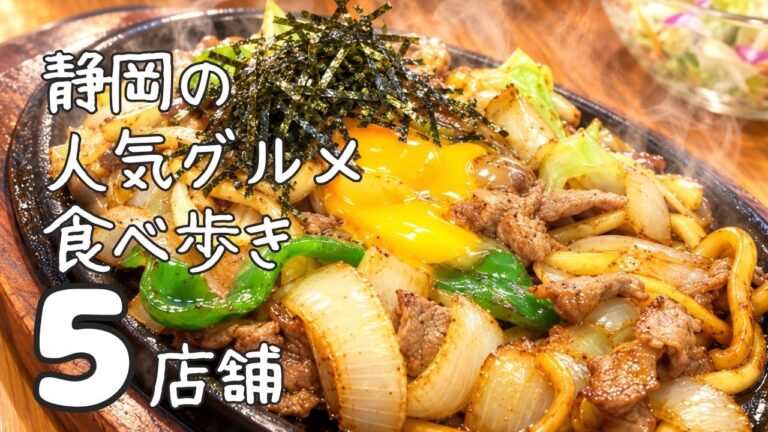 【静岡グルメ】静岡市の人気グルメ食べ歩き【５店舗】