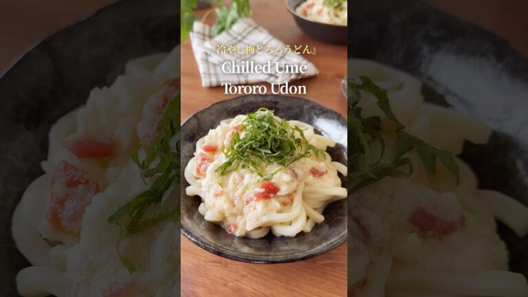 暑い日にぴったり♪冷やしうどんレシピ