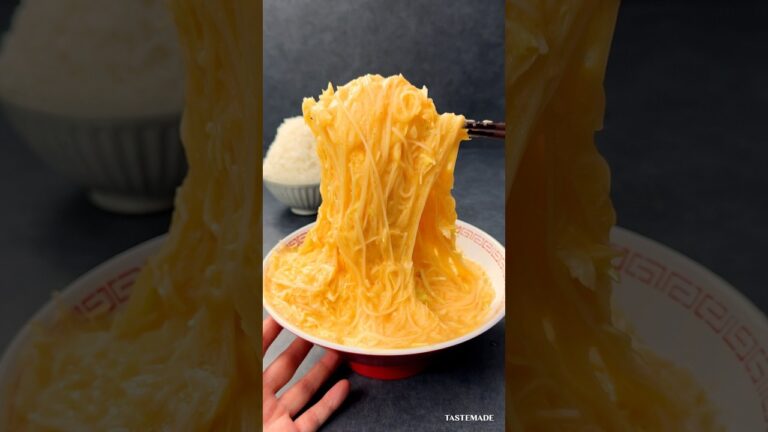 【余ったそうめんで】平成落書きおこパ(≡^.^≡)♪ #お好み焼き #そうめん #shorts