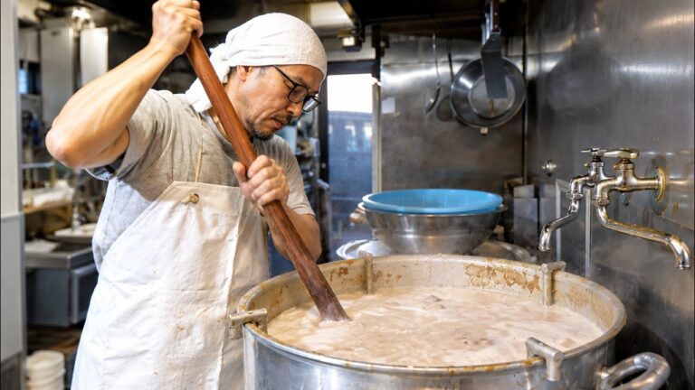 朝４時から始まる名古屋最強クサうま豚骨ラーメン店の１日